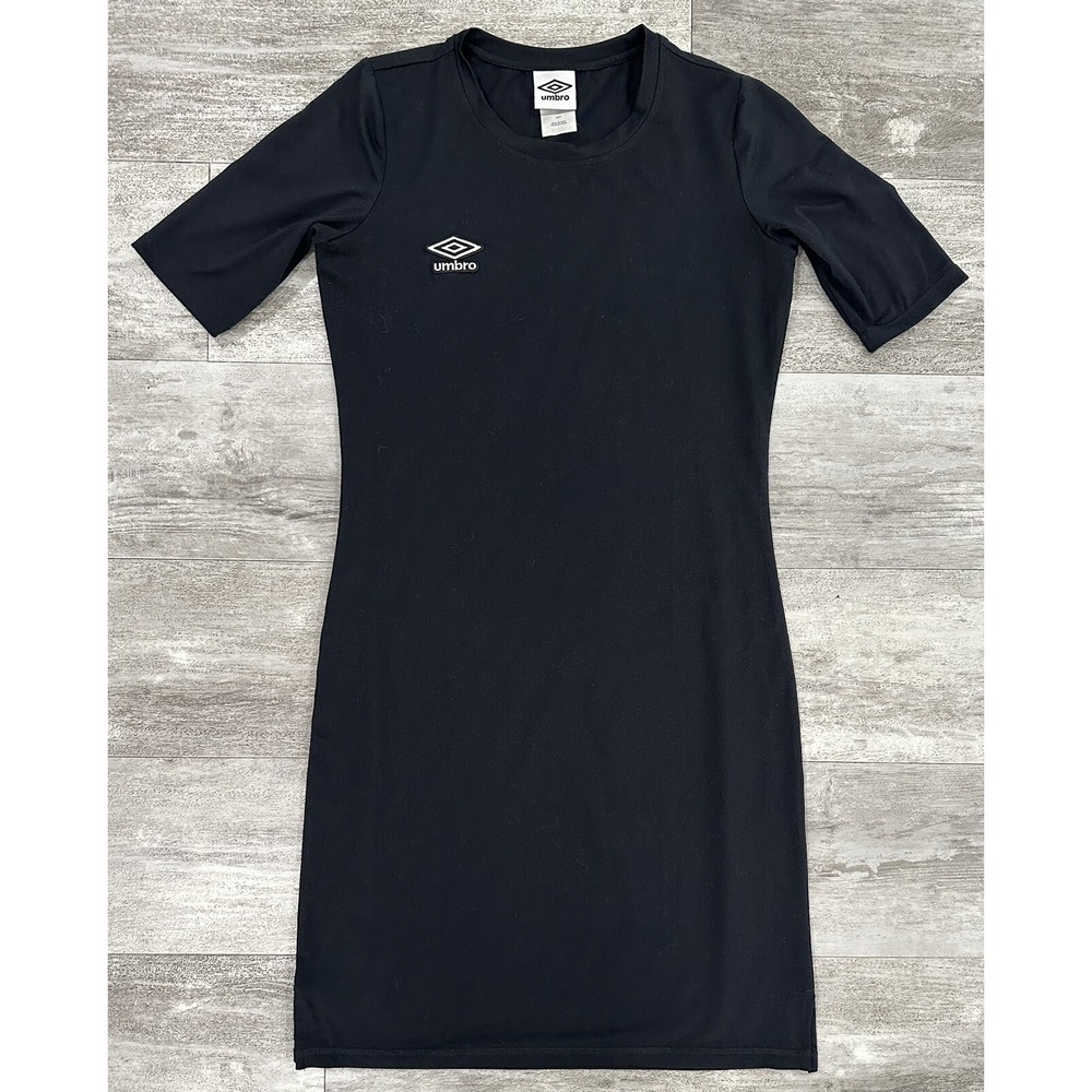 Umbro Womens Black Racer Dress Size Small Stretch Great Condition